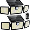 MIHANI Solar Lights Outdoor, Quick Charge Solar Motion Deck Lights Outdoor for
