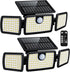 MIHANI Solar Lights Outdoor, Quick Charge Solar Motion Deck Lights Outdoor for