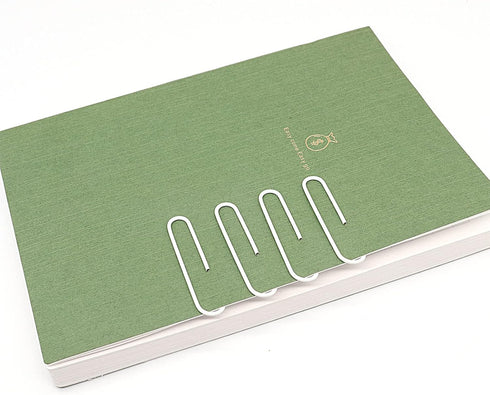 Jumbo Paper Clips, Large, 50mm/2 inches, Smooth, 100 Clips/Box, White by YOPINK