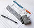 Vantamo Identity Theft Protection Roller Stamp, Wide Confidential Stamp with 6 Ink Refill, Classy Gray Security Stamp