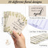 Ctosree 60 Pcs Christian Gift Bulk Inspirational Notebook Women Prayer Journal Bible Verse Bamboo Pen Religious Party Favor Scripture Notepad for Sunday School Gift Church Visitor Pastor (Beige) by Ctosree