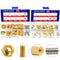 M2 M3 Hex Brass Standoff Spacers Nuts Screws Kit, 240pcs for DIY Computer Build, Electronic Projects
