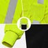 TCCFCCT Hi Vis Shirts for Men Class 3, Long Sleeve High Visibility Work Shirts
