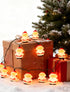 Xingzd 8.5Ft 10 Bulbs, Christmas Santa Light, Christmas Decorations String Lights with Santa Claus Plug in Hanging