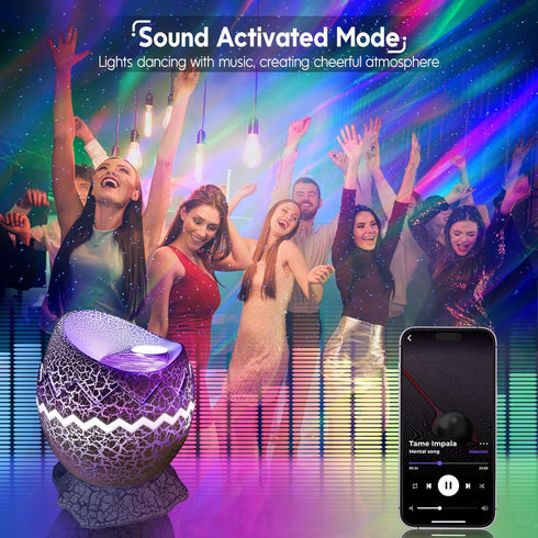 Rossetta Galaxy Projector, Star Projector LED Lights for Bedroom, Outdoor Lighting Projector, Starry Night Light