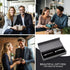 ZenZoi Black Ballpoint Pen Set, Elegant Executive Pen with Luxury Gift Box & 2 Gel Refills