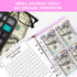 Whaline 100 Envelopes Money Saving Challenge Binder Kit, Easy and Fun Way to Save $5,050 with Cash Envelopes
