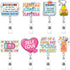 Cute Funny Retractable Badge Reel - 8PCS Nursing Retractable Badge Holders Alligator