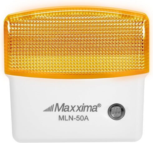 25 2 Pack Maxxima LED Night Light with Dusk to Dawn Sensor - Featuring Lumens, Plug In, Ideal for Bedrooms, Bathrooms