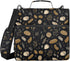 foixnub Bread and Bakery Coffee Zipper Binder 3 Ring with Shoulder Strap 2