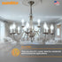 B13 Bulb, 7 (60W=), 500 120 Dimmable, E12 90 Title-20, 5000K 6 Pack Sunlite LED Decorative Chandelier Light Watts