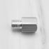 M10 Female to M14 Male Thread Adapter for Angle Grinder, Polisher Drill Bit Connector, Carbon Steel Power Tool
