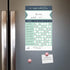Modern Weekly Chore Chart, 6" x 10" Sticky Note Fill-in Task List for Homeschool Assignments