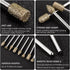 Diamond Grinding Burr Bit Set,20Pcs Rotary Tool Accessories Stone Carving Set with 1/8 inch Shank for Stone Ceramic Glass Carving, Grinding, Polishing, Engraving, Sanding