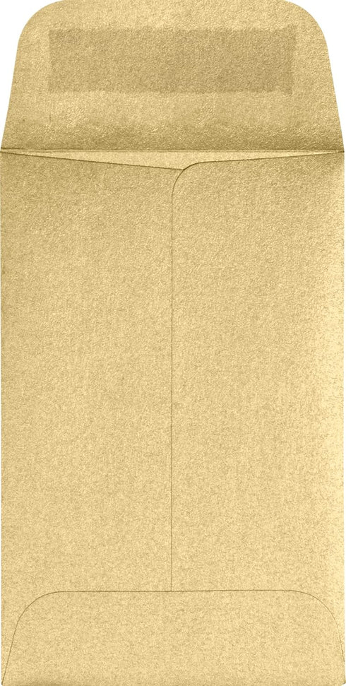 LUXPaper #1 Coin Envelopes | 2 1/4" x 3 1/2" | Blonde Metallic | 80lb. Text | 50 Qty by LUXPaper