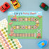 50 10.3 8.3 Potty Training Chart - Sticker Incentive Chart for Toddlers - Train-Themed Layout & Potty Training