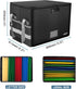 ENGPOW Fireproof File Box with Lock, Collapsible Document Storage Organizer, Portable Home Office Safe for Hanging