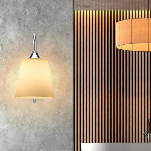 BESPORTBLE Contemporary Clear Wall Sconce Bedroom Light Fixture Creative Ceiling Lamp Warm Energy-Saving Decorative