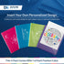 EasyView Premium 1.5-Inch Binders, 3-Ring Binders with Clear-View Covers, Pack of 4 for School, Office, or Home