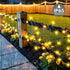 cshare 39.4ft 120LED 8 Solar String Lights for Outside, Outdoor Solar String Lights Modes for Garden Yard Patio Tree