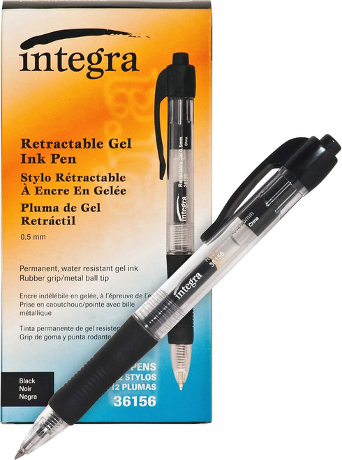 Integra Gel Ink Pens - Blue (ITA36156)
