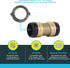 SharkBite 1-1/4 Inch Coupling, Push to Connect Brass Plumbing Fitting for PEX Pipe, Copper, CPVC, PE-RT, HDPE