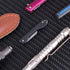 Samior S12 Mini SlipJoint Folding Pocket Knife with 10pcs #11 Replaceable Blade, Black G10 Handle Utility EDC
