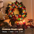 50 16.4Ft String Lights with Timer, Christmas Outdoor String Lights LED Waterproof Lights for Xmas Tree Wreath Garland
