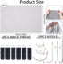 15 19.7 16.5 Inches Black Pcs Hair Stretch Weaving Net, x Deluxe Triple Helix Mesh, Treated Hair Net Accessories