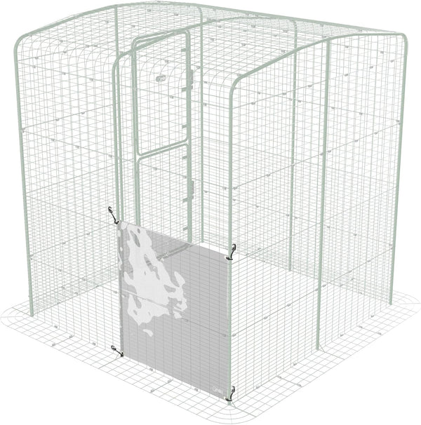 Clear Tarp for Chicken Run - Side Panel | Durable, Made from