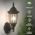 Bulbs, 1 Pack, EMART Dusk to Dawn Plastic Outdoor Wall Light Fixtures with Waterproof and Anti-Corrosion Porch Sconces