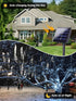 2 Pack 200 8 LED Solar String Lights for Outside, Solar Christmas Lights Outdoor with Lighting Modes, Waterproof Green