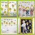 Christian Bulletin Board Decorations Sunflower Theme Inspirational Sets with Hummingbird Flower Jar Cutouts