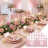 xieketn 36 Pcs Pink Thank You Cards with Envelopes Stickers, Coquette Bow Baby Shower Thank You Cards, Watercolor Cards