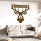 Custom Deer Hunter Name Wall Decal Personalized Hunting Wildlife Transparent DTF Vinyl