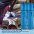 Zonon 2 Pcs 14 Inch Welding Rod Storage Tube, Waterproof Airproof Holder for Welding Rod Canister (Blue)