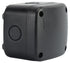 IP66 Outdoor Weatherproof Universal Electronics Enclosure, Black Junction Box, 3.3"X2.9"X2.3" Small