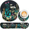 QOMOLAMA Mouse Pad with Wrist Rest Set, 3-in-1 Wrist Support Mouse Pad Set,