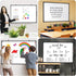 MaxGear Magnetic Dry Erase White Board, 36 X 24 Inches Double Sided, Black Aluminum Frame for Wall