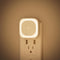 2 Pack Plug in Night Light, Motion Sensor & Dusk to Dawn Sensor, Dimmable Night Lights for Kids