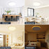11 Inch 24W 2400LM, Dimmable 3000K/4000K/6500K Flush Mount Ceiling Light with Night Light, LED Ceiling Lights Fixture