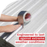 XFasten Super Waterproof Aluminum Butyl Tape - 4-Inch x 16-Foot, Aluminum Foil Tape with Butyl Rubber Adhesive