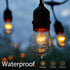 S14 Bulbs 11W Bulbs E26 Bulbs 20 Pack Incandescent Edison Light - Vintage Clear Glass with Medium ScrewBase, Warm