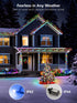 300 100FT 8 LED String Lights Outdoor, Multicolor Christmas Lights for Outside with Remote, Timer Memory Function