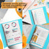 Ensight 3 Ring Page Dividers, Bulk 1/5 Cut Tab Dividers, 100 Per Box, Decorative Printable Rewritable Tabs