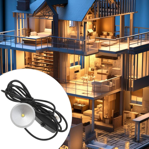 3w 4000k Ac5 SOLUSTRE LED Aluminum Floodlight Neutral Diffuser USB Mini Desk Lamp Under Cabinet and Bedside Lighting