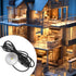 3w 4000k Ac5 SOLUSTRE LED Aluminum Floodlight Neutral Diffuser USB Mini Desk Lamp Under Cabinet and Bedside Lighting