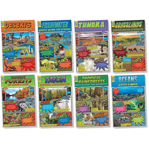 North Star Teacher Resource Biomes Bulletin Board Set