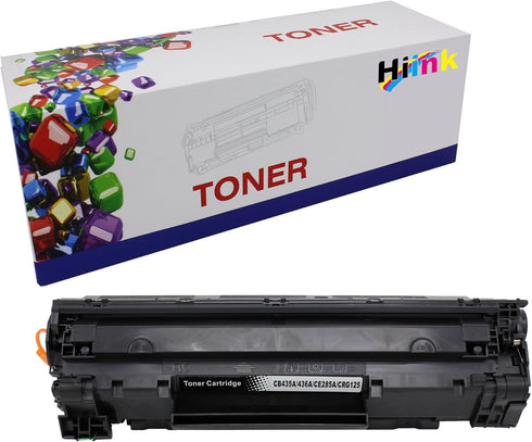 HIINK 1-Pack Compatible Toner Cartridge Replacement for CE285A 85A for Laserjet Pro M1132, M1212nf, M1217nfw, P1102w
