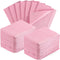 125 Pack Dental Bibs Disposable 3 Ply Dental Bibs Waterproof Pink Dental